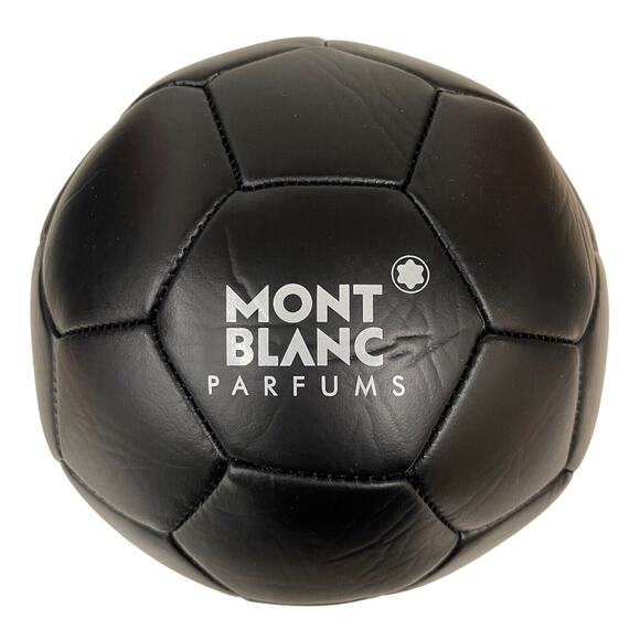 Montblanc Parfums Black Football Soccer Ball Collectible NEW with Original Box - Picture 3 of 10